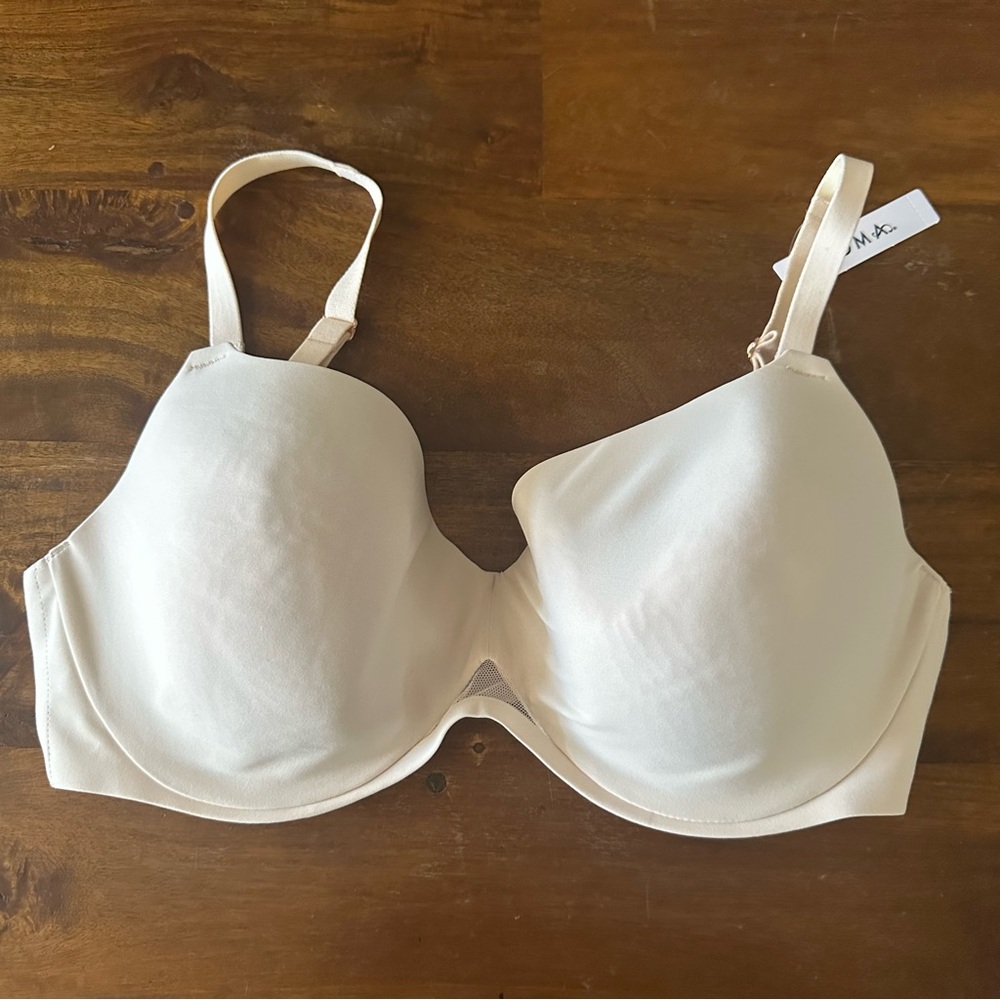 Soma Bodify Perfect‎ Coverage Cream Underwire Bra 36DD NWT